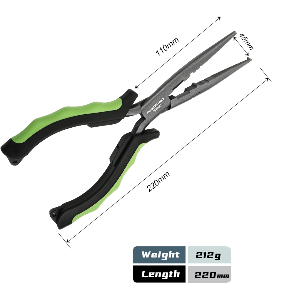 Pinze da Pesca JIGGINGPRO a Be - Freshwater Line recensione e prezzo